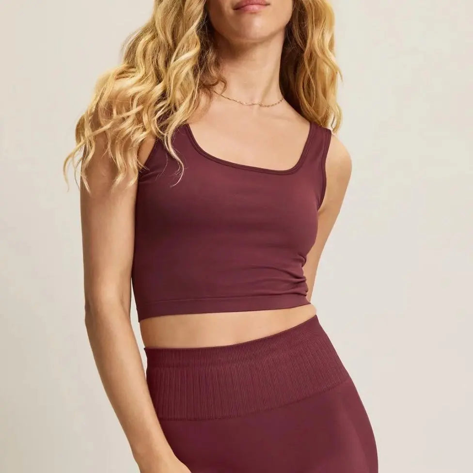 Jilla Active | PRESENCE RECYCLED LONGLINE BRA - Removable Pad Sport Bra Jilla Active